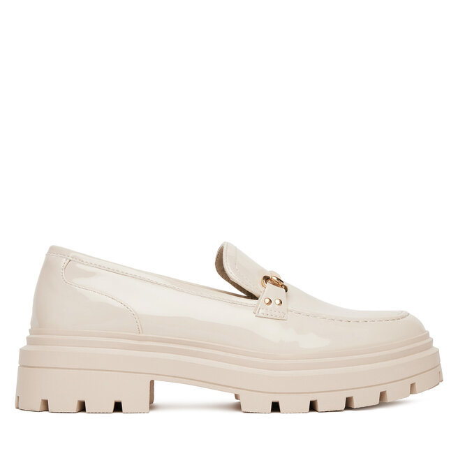 Loafersy DeeZee 58682-9 Beżowy - kobiece