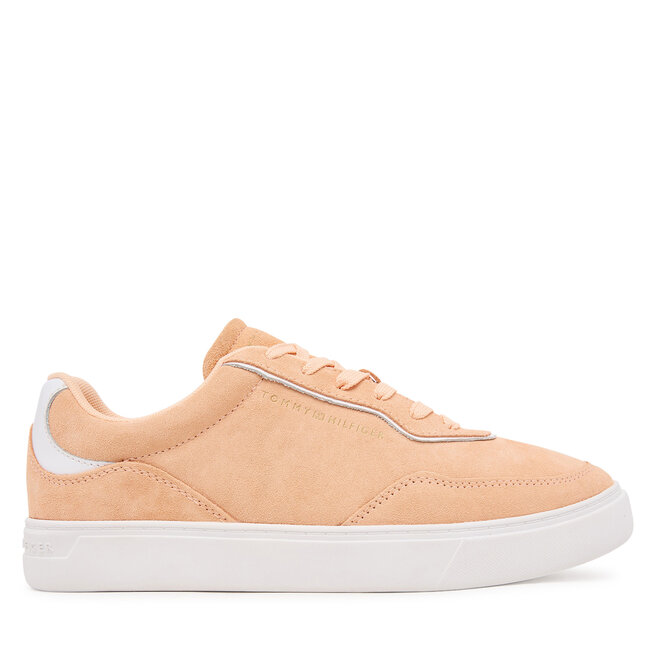 Sneakersy Tommy Hilfiger Casual FW0FW08898 Pomarańczowy - kobiece