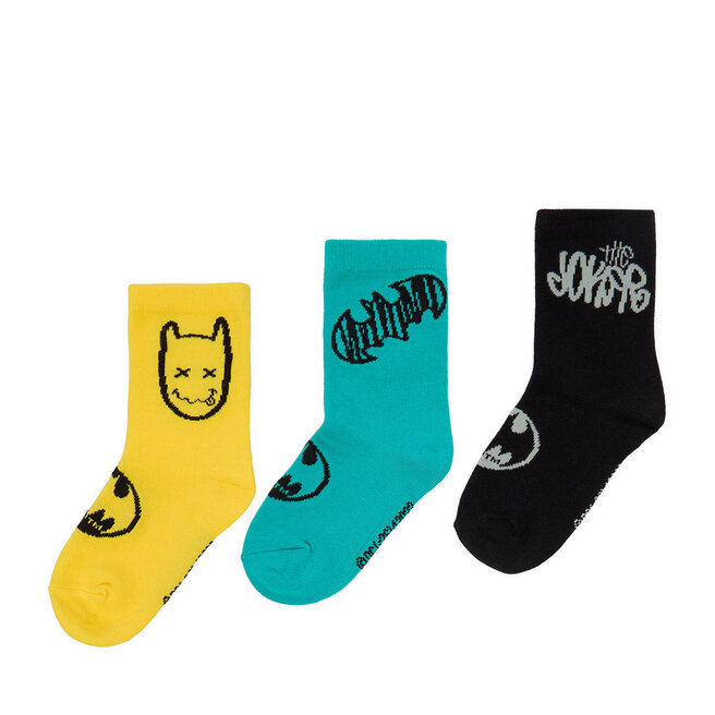 Skarpety długie Batman CEO-ACCCS-SS26-229WBBAT(3-PACK) Kolorowy - dziecięce