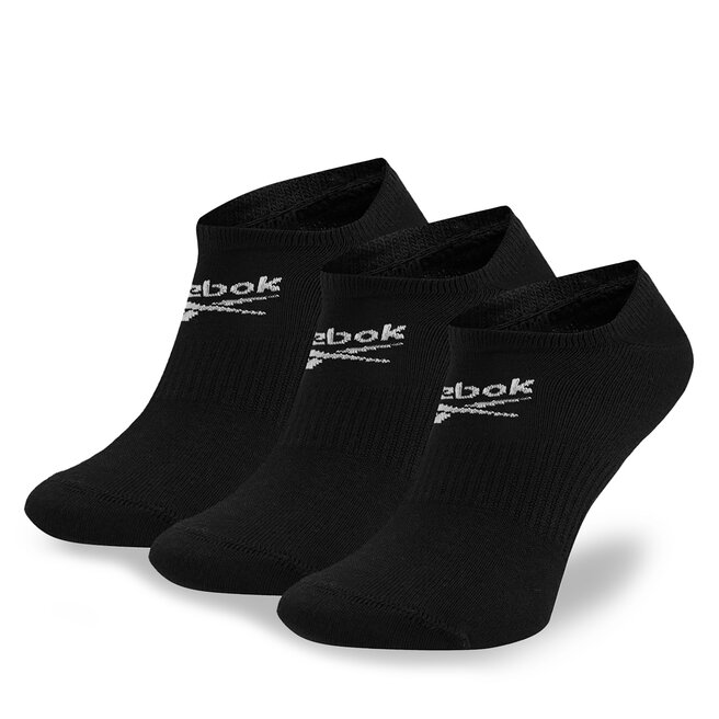 Skarpety krótkie Reebok R0353-SS24 (3-pack) Czarny - kobiece