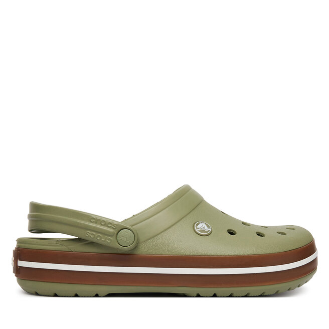 Klapki Crocs Crocband Gum Clog 212756 Zielony -