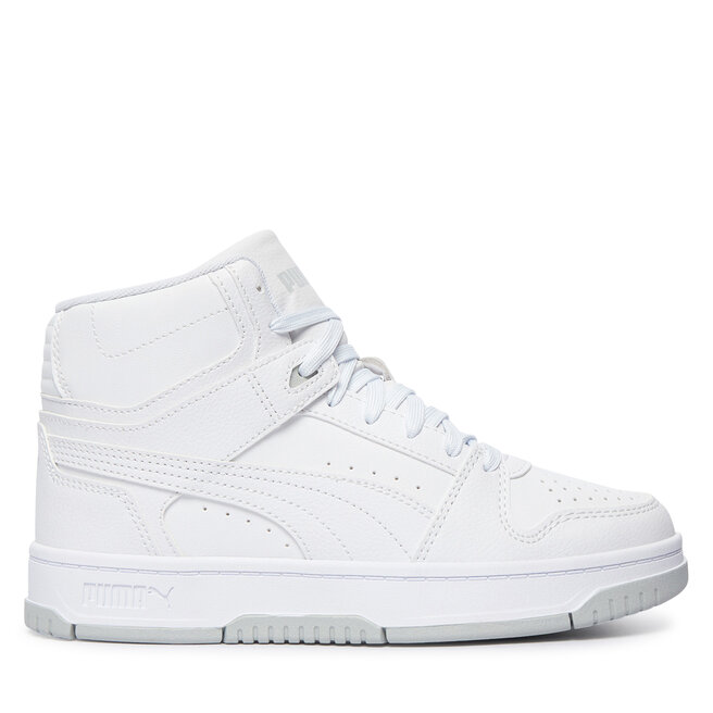 Sneakersy Puma Rebound Slam Mid Jr 408800 Biały - chłopięce