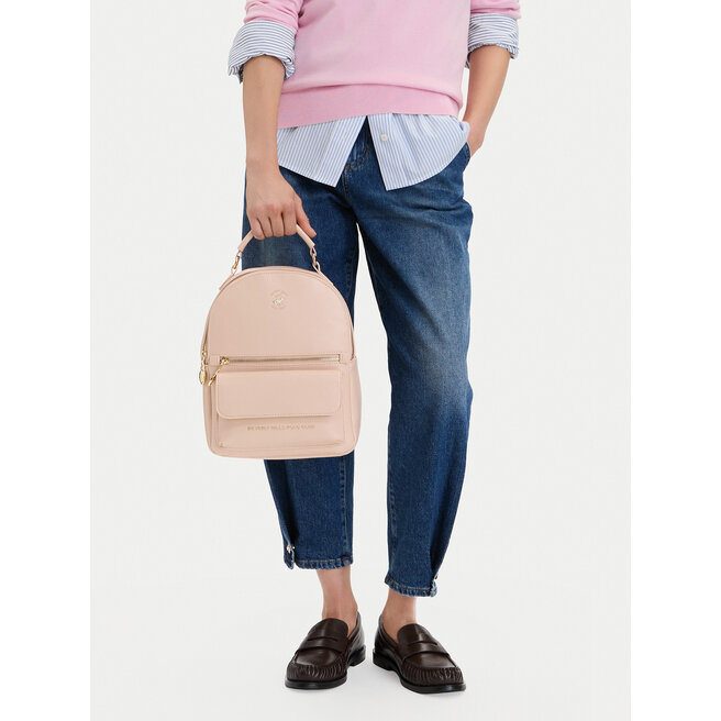 Plecak Beverly Hills Polo Club CEO-BHPC-L-001-10 Różowy jasny -