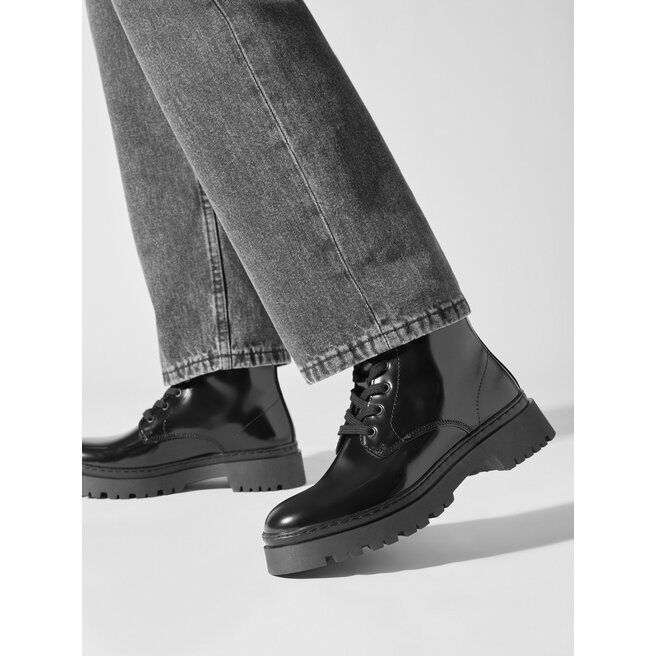 Trapery Gant Aligrey Mid Boot 27541323 Czarny - kobiece