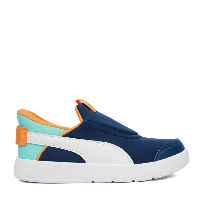 Sneakersy Puma CEO-Courtflex V3 Sliptech 39973411 Granatowy - chłopięce