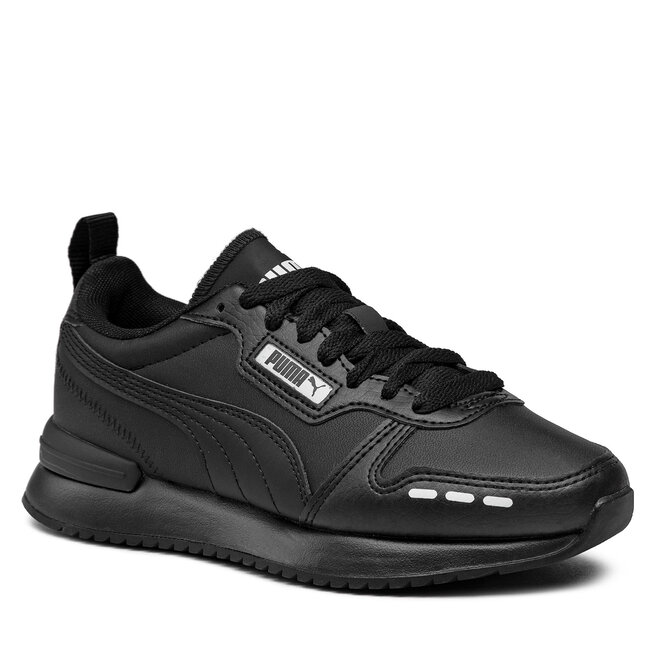 Sneakersy Puma R78 Sl Jr 374428 01 Czarny - chłopięce