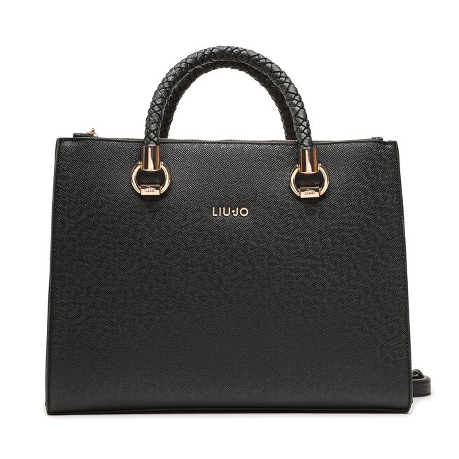 Torebka Liu Jo M Satchel Double AXX010 E0087 Czarny -