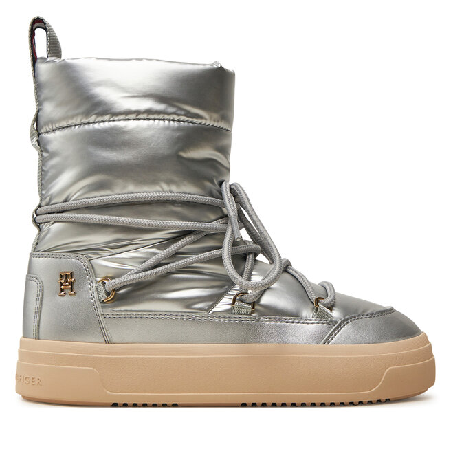 Śniegowce Tommy Hilfiger FW0FW08442 Srebrny - kobiece