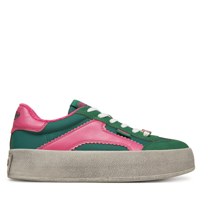 Sneakersy Buffalo Cajo 1636444 Zielony - kobiece