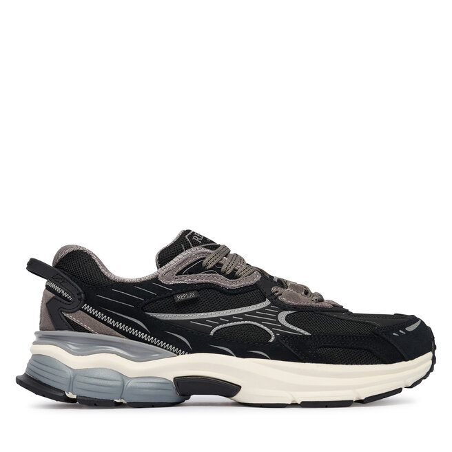 Sneakersy REPLAY GMSD5 .000.C0004T Czarny - męskie