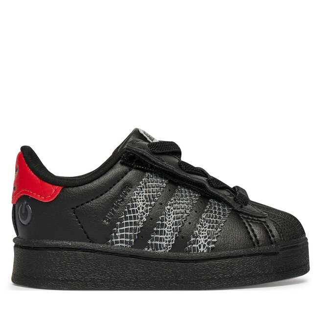 Sneakersy adidas Superstar Led Lights Cf El I IH6392 Czarny - chłopięce
