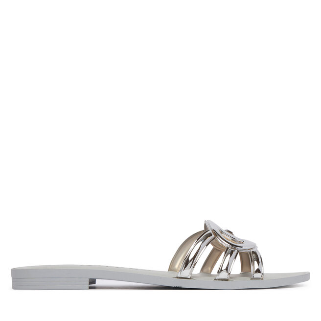 Klapki Guess FLJHO2 ELE03 Srebrny -