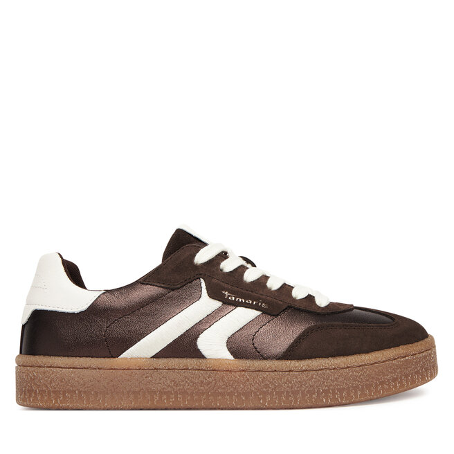 Sneakersy Tamaris 1-23723-44 Brązowy - kobiece