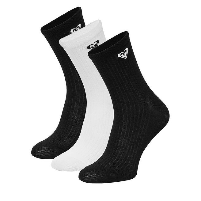 Skarpety długie Roxy CEO_AS_ROXY_15_Z_AW25 (3-PACK) Czarny - kobiece