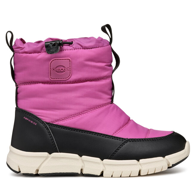 Śniegowce Geox J Flexyper Girl B Ab J46APB 0FU54 C8062 S Różowy - dziewczęce