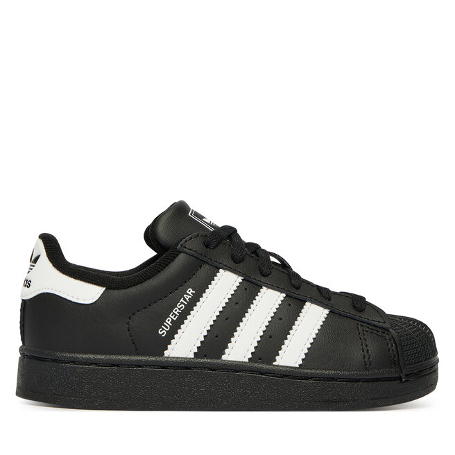 Sneakersy adidas Superstar II C JH9981 Czarny - chłopięce