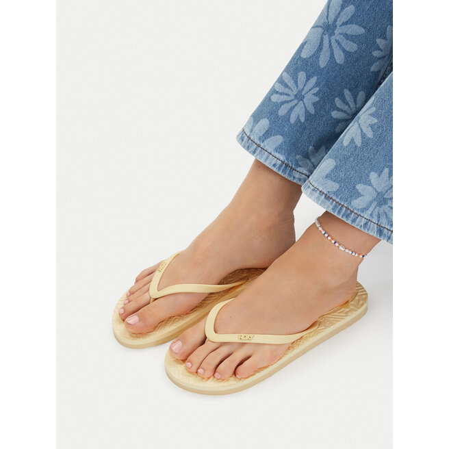 Japonki Roxy CEOWB-SS25-3C021 Żółty jasny -