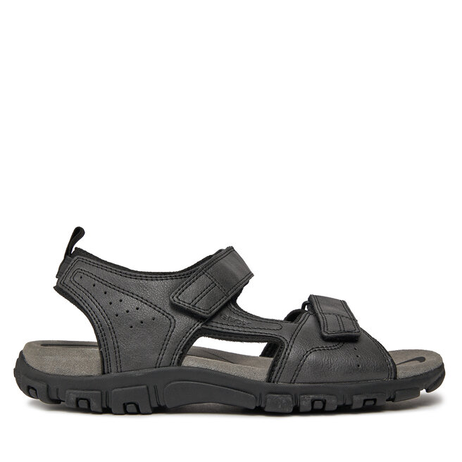 Sandały Geox Uomo Sandal Strada U4524B 000ME C9999 Czarny - męskie