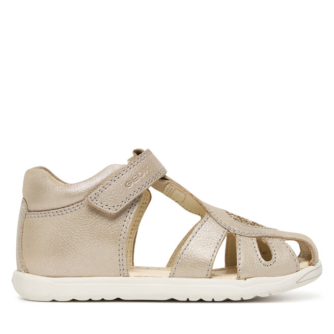 Sandały Geox B Sandal Macchia Gir B654WA 0MAEW C0262 Beżowy - dziewczęce