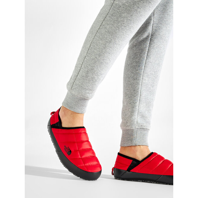 Kapcie The North Face Thermoball Traction Mule V NF0A3UZNKZ31-070 Czerwony - męskie