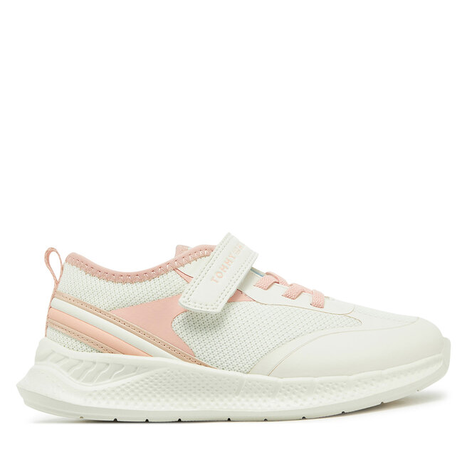Sneakersy Tommy Hilfiger 33755-1697A704 S Biały - dziewczęce