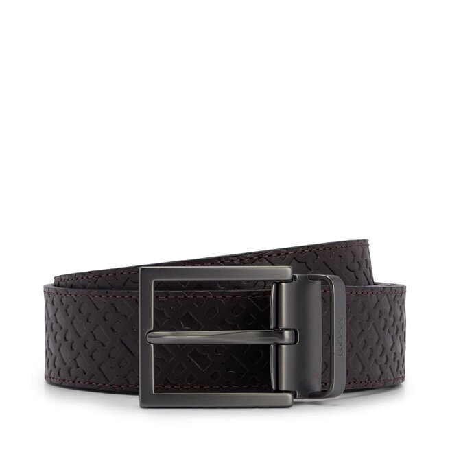 Pasek Męski BOSS 50492589 Brązowy -