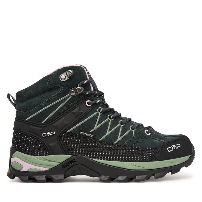 Trekkingi CMP Rigel Mid 3Q12946 Zielony ciemny - kobiece