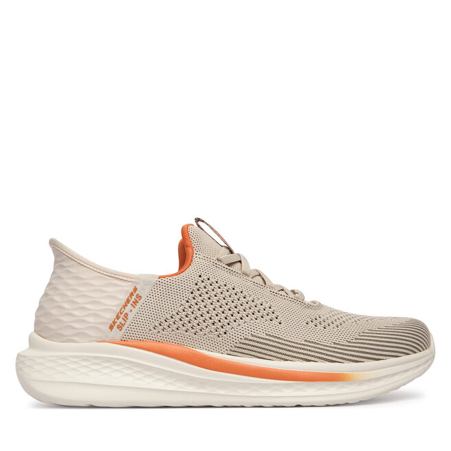 Sneakersy Skechers Slade 210810/SND Beżowy - męskie