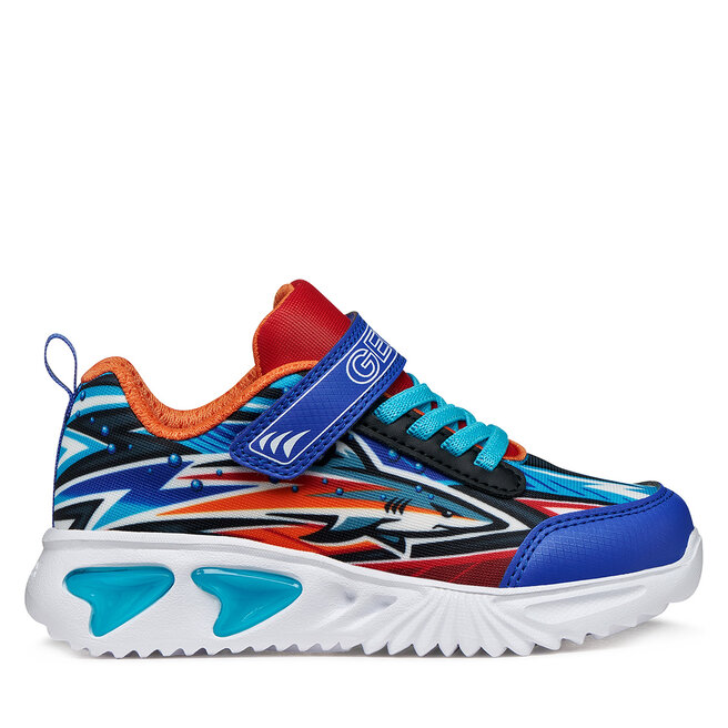 Sneakersy Geox J Assister Boy J45DZB 02ACE C0685 D Niebieski - chłopięce