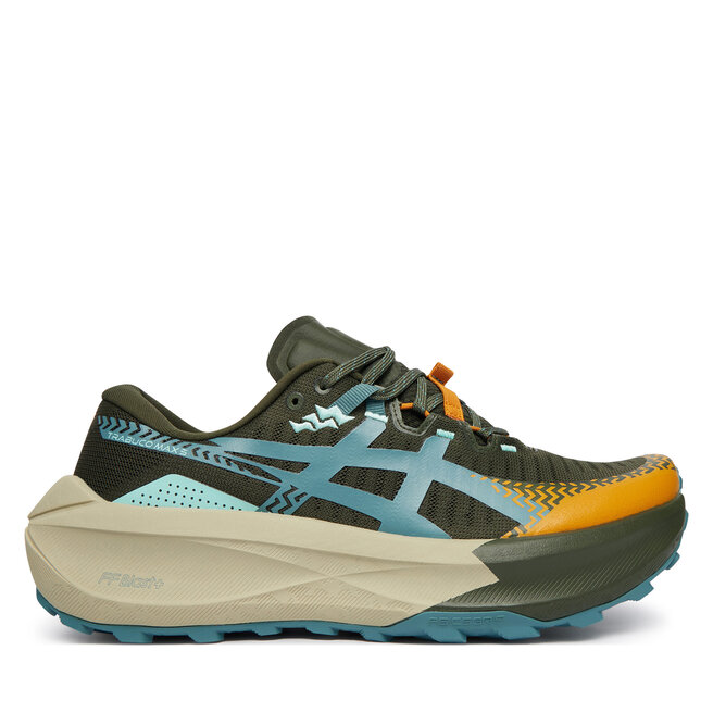 Buty do biegania Asics Trabuco Max 5 1011C164 Zielony - męskie
