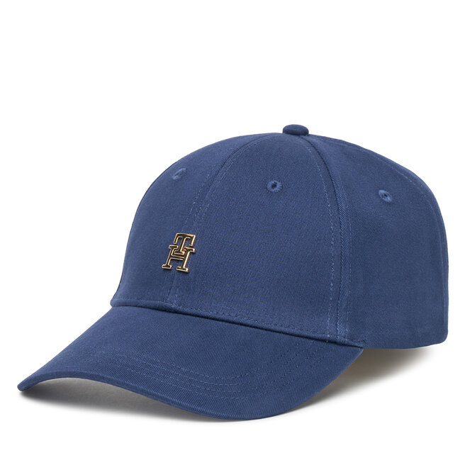 Czapka z daszkiem Tommy Hilfiger Elevated Chic AW0AW17631 Granatowy -