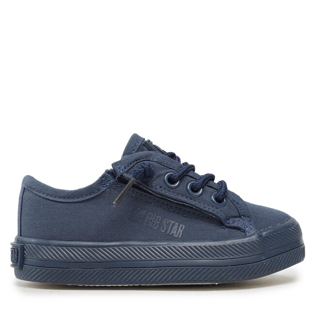 Trampki Big Star Shoes LL374024 Granatowy - chłopięce