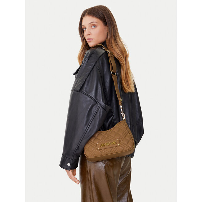 Torebka LOVE MOSCHINO JC4152PP0NLA0104 Brązowy jasny -