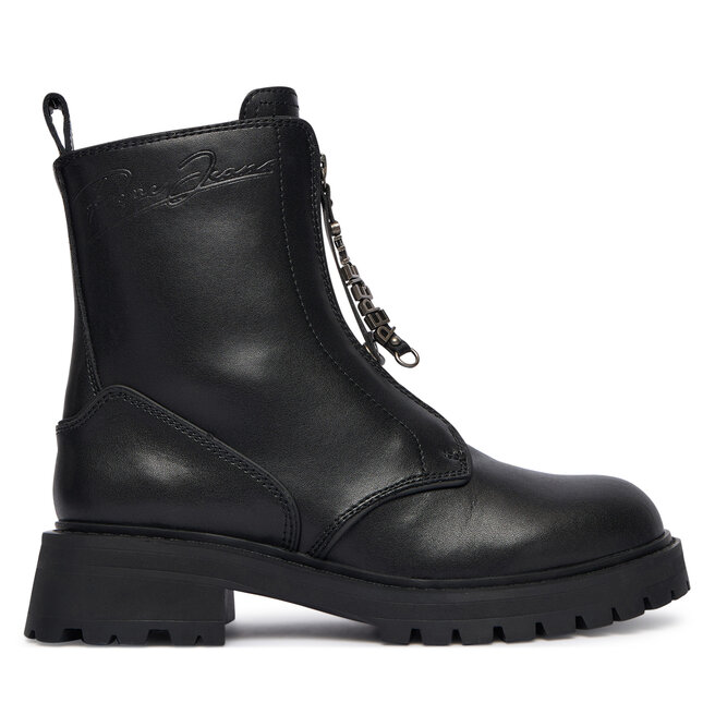 Trapery Pepe Jeans Stacy Hug W PLS500024 Czarny - kobiece