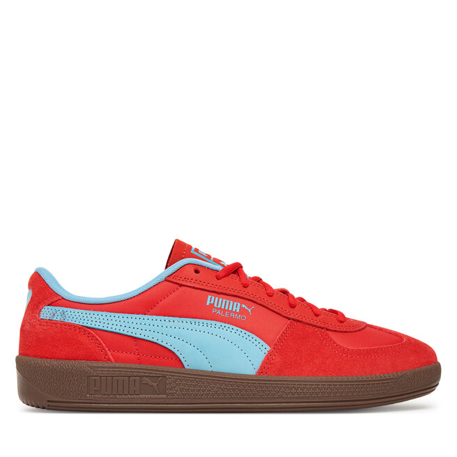 Sneakersy Puma Palermo Pop 403257 01 Czerwony - męskie