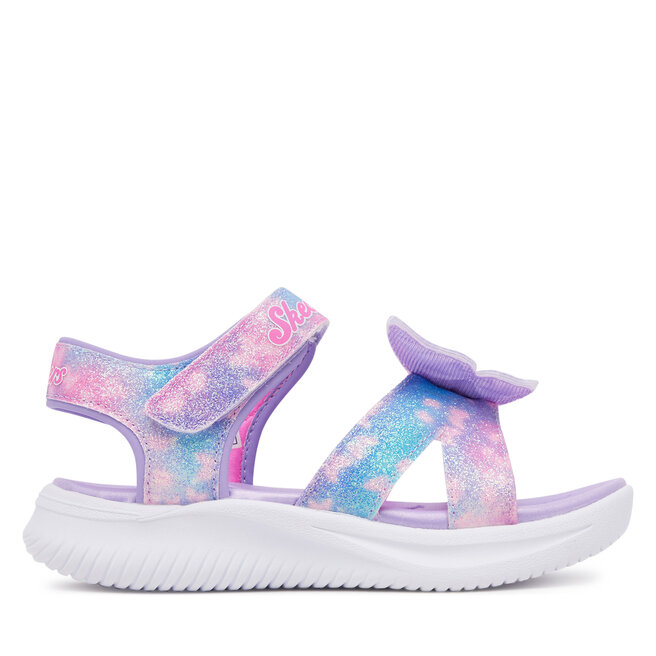 Sandały Skechers Jumpsters Sandal-Butterfly Brites 303109L/LVMT Fioletowy - dziewczęce