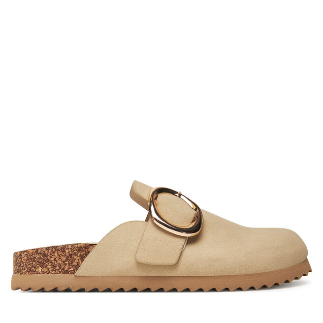 Klapki DeeZee T0613-61 Beżowy -