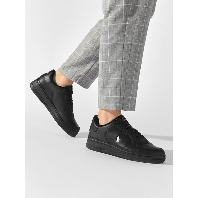 Sneakersy Polo Ralph Lauren Masters Crt 809891791002 Czarny - męskie