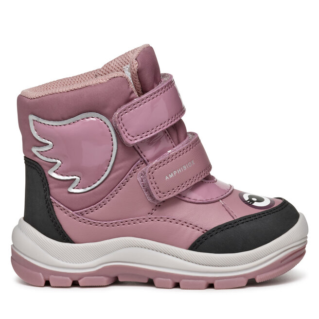 Śniegowce Geox B Flanfil Girl B Abx B463WA 054FU C8006 M Różowy - dziewczęce