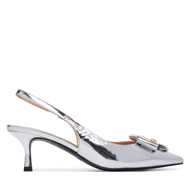 Czółenka LOVE MOSCHINO JA10366G0OJE090B Srebrny - kobiece