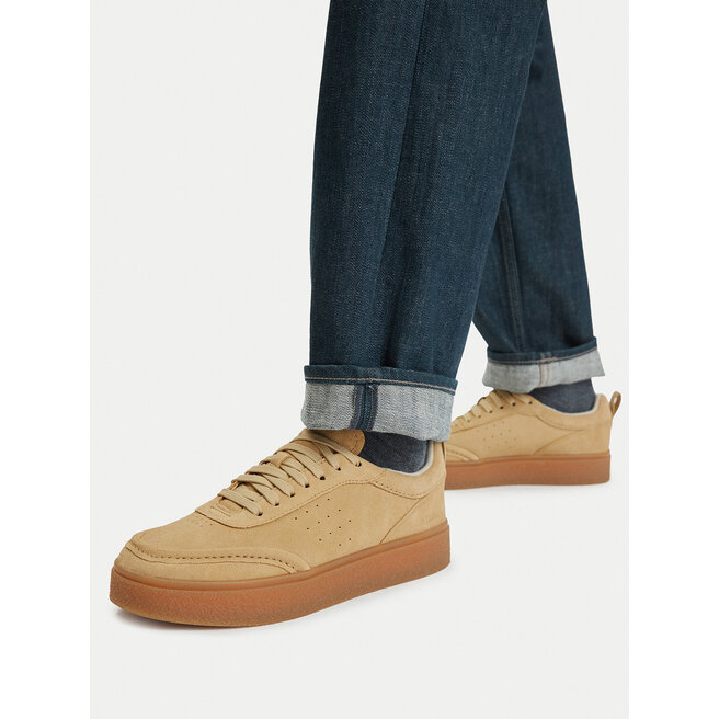 Sneakersy Clarks Boxbee Lace. 26328028 Beżowy jasny - męskie
