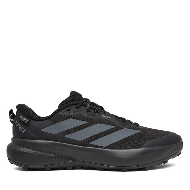 Trekkingi adidas Terrex Tracefinder Plus Gore-Tex Lightmotion Trail Running KJ3792 Czarny - męskie