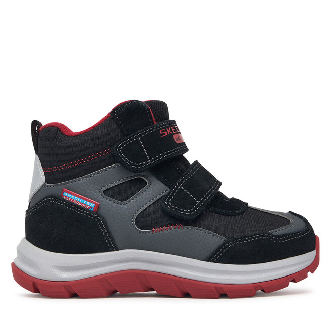 Trzewiki Skechers 406374L/BKRD Czarny - chłopięce