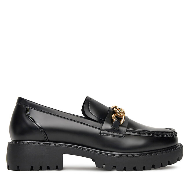 Loafersy DeeZee ZAL62010D 1 Czarny - kobiece