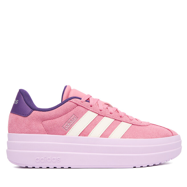 Sneakersy adidas Vl Court Bold Shoes KJ9415 Różowy - kobiece