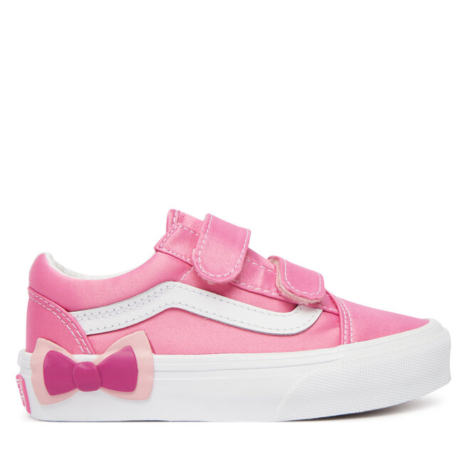 Tenisówki Vans Old Skool V Bow VN000EDCFRQ1 Różowy - dziewczęce
