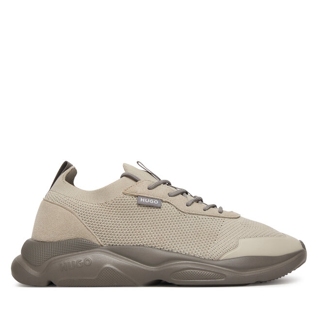 Sneakersy HUGO Leon 50557868 Beżowy - męskie