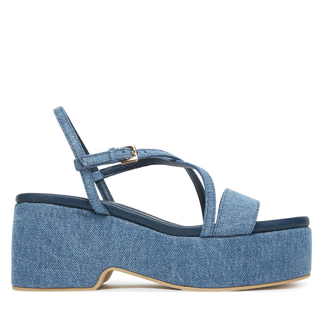 Sandały Pollini SA16318I0MTQ0707 Niebieski - kobiece