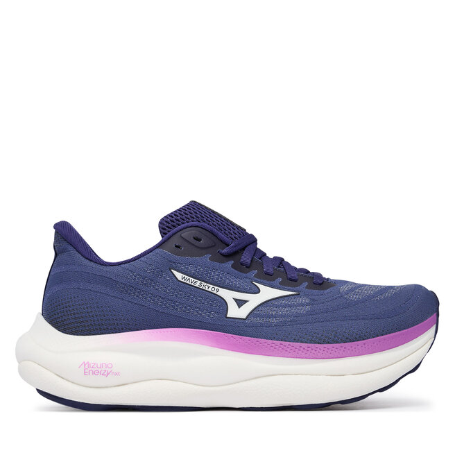 Buty do biegania Mizuno Wave Sky 9 J1GD2502 Granatowy - kobiece