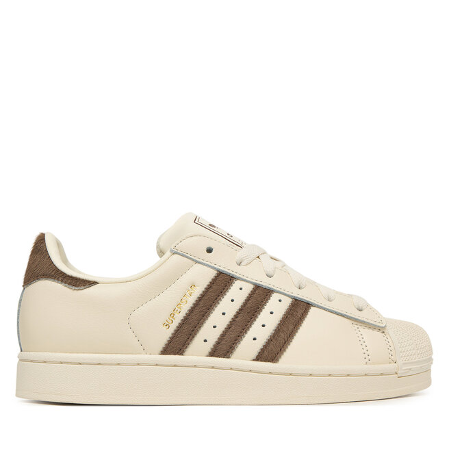 Sneakersy adidas Superstar II KI3575 Kremowy - kobiece